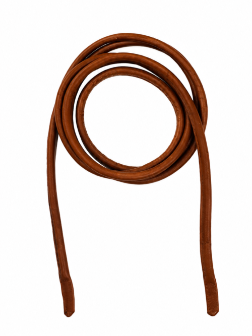 The Leather Tie - Cognac